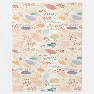 Couverture Polaire Pastel de style bohème