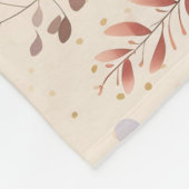 Couverture Polaire Pastel de style bohème (Coin)