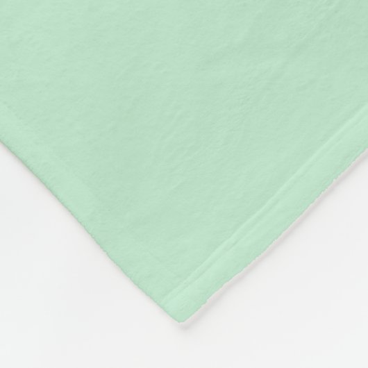 Couverture Polaire Pastel esthétique Muet Gradient Rose Mint Vert (Coin)