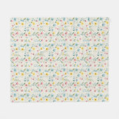 Couverture Polaire pastel garercolor florr (Devant (Horizontal))