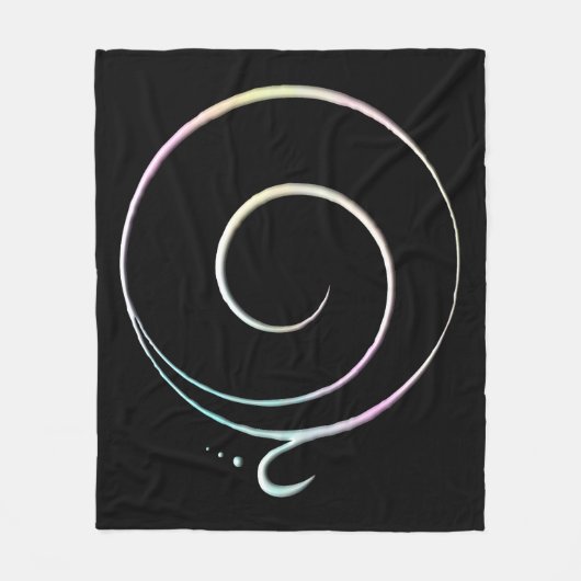 Couverture Polaire Pastel Gratitude  (Devant)