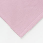 Couverture Polaire Pastel Iridescent Rose & Dewdrops Romantic (Coin)