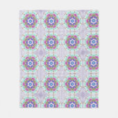 Couverture Polaire Pastel Kaleidoscope (Devant)