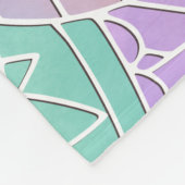 Couverture Polaire Pastel Mandala (Coin)