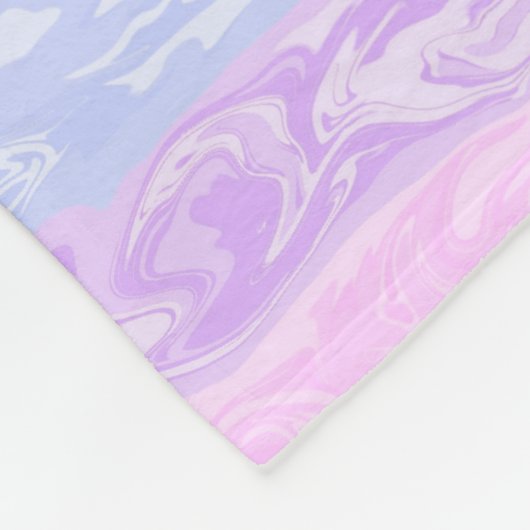 Couverture Polaire Pastel Rainbow  (Coin)