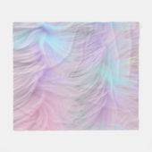 Couverture Polaire Pastel Rainbow Fur (Devant (Horizontal))
