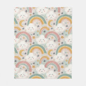 Couverture Polaire Pastel Sky Blanket Cadeau sucré pour le monde des  (Devant)