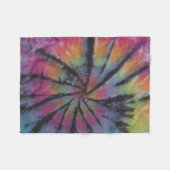 Couverture Polaire Pastel Tie Dye Swirl (Devant (Horizontal))