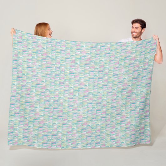 Couverture Polaire Pastels Mignons (En situation)