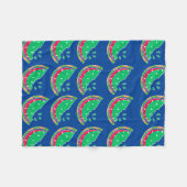 Couverture Polaire Pastèque (Devant (Horizontal))