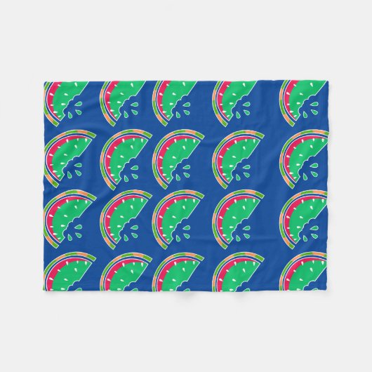 Couverture Polaire Pastèque (Devant (Horizontal))