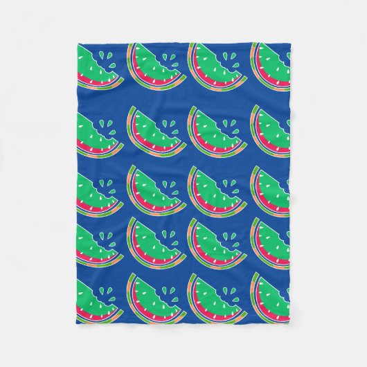 Couverture Polaire Pastèque (Devant)