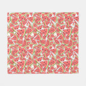 Couverture Polaire Pastèque (Devant (Horizontal))