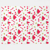 Couverture Polaire Pastèque (Devant (Horizontal))