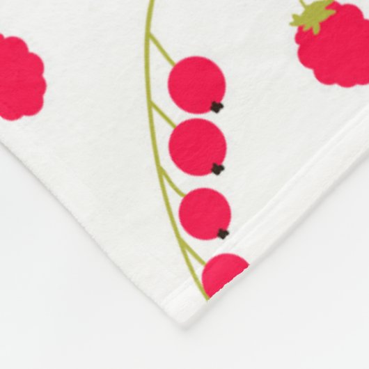 Couverture Polaire Pastèque (Coin)