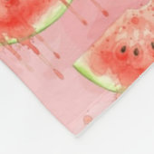 Couverture Polaire Pastèque (Coin)