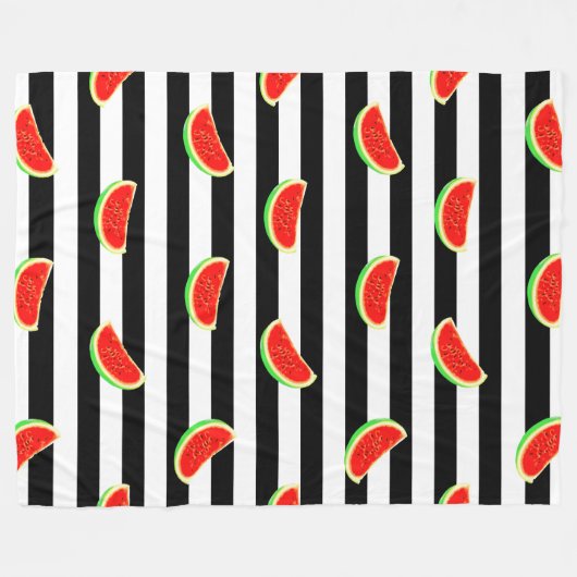Couverture Polaire Pastèque (Devant (Horizontal))