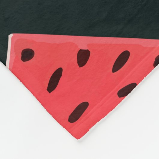 Couverture Polaire Pastèque (Coin)