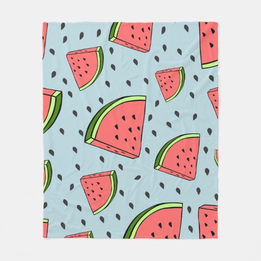 Couverture Polaire Pastèque (Devant)