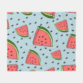 Couverture Polaire Pastèque (Devant (Horizontal))