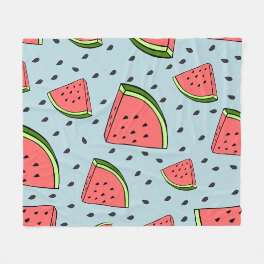 Couverture Polaire Pastèque (Devant (Horizontal))