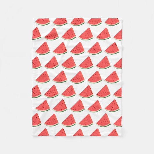 Couverture Polaire Pastèque savoureuse - Sucrée (Devant)