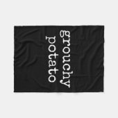 Couverture Polaire Patate Douce Et Patate Grognon (Devant (Horizontal))