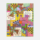 Couverture Polaire Patchwork (Devant)