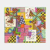 Couverture Polaire Patchwork (Devant (Horizontal))