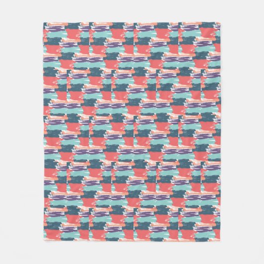 Couverture Polaire Patchwork (Devant)