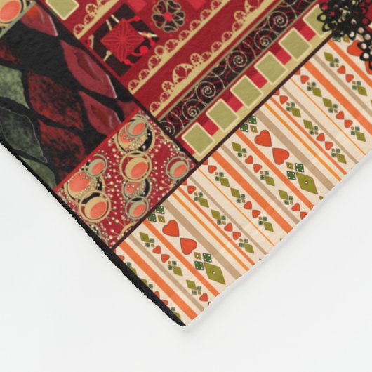 Couverture Polaire Patchwork (Coin)