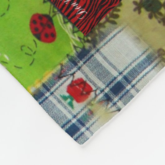 COUVERTURE POLAIRE PATCHWORK (Coin)