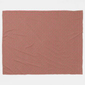 Couverture Polaire Patchwork Biélorussie Drapeau Motif (Devant (Horizontal))