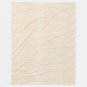 Couverture Polaire Patchwork Chypre Motif du drapeau (Devant)