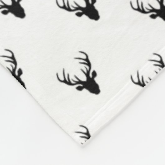 Couverture Polaire Patchwork de Buffalo Rustique Plaid Rouge Blanc No (Coin)