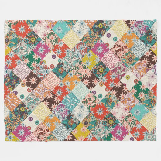 Couverture Polaire patchwork de sarilmak (Devant (Horizontal))