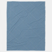 Couverture Polaire Patchwork Estonie Motif Drapeau (Devant)