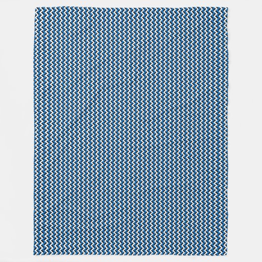 Couverture Polaire Patchwork Estonie Motif Drapeau (Devant)