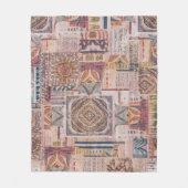 Couverture Polaire Patchwork Lingette (Devant)