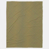 Couverture Polaire Patchwork Maurice Motif Drapeau (Devant)