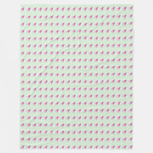 Couverture Polaire Pâte de melon (Devant)