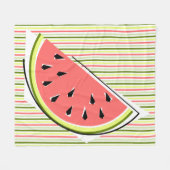 Couverture Polaire Pâte de pastèque mince (Devant (Horizontal))