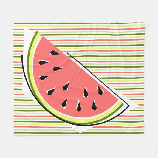 Couverture Polaire Pâte de pastèque mince (Devant (Horizontal))