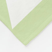 Couverture Polaire Pâte verte de pastèque (Coin)