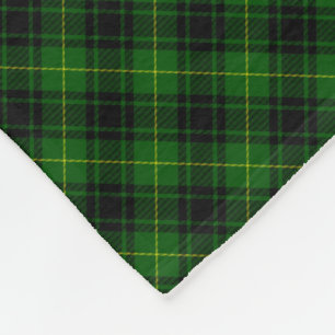 Couverture Polaire Pâte verte de tartan MacArthur