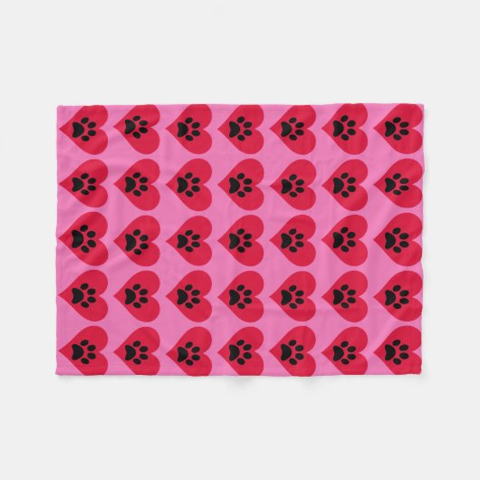 Couverture Polaire Pâtes cardiaques (Devant (Horizontal))