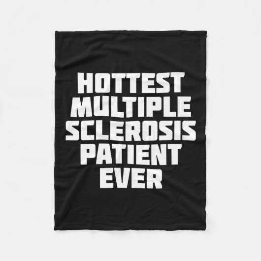 Couverture Polaire Patient Sclérose En Plain (Devant)