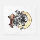Couverture Polaire Patin Astronaute (Devant (Horizontal))