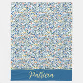Couverture Polaire Patricia Dainty Ditsy Party Floral (Devant)