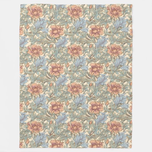 Couverture Polaire Patrimoine William Morris Style Sophisticated Touc (Devant)